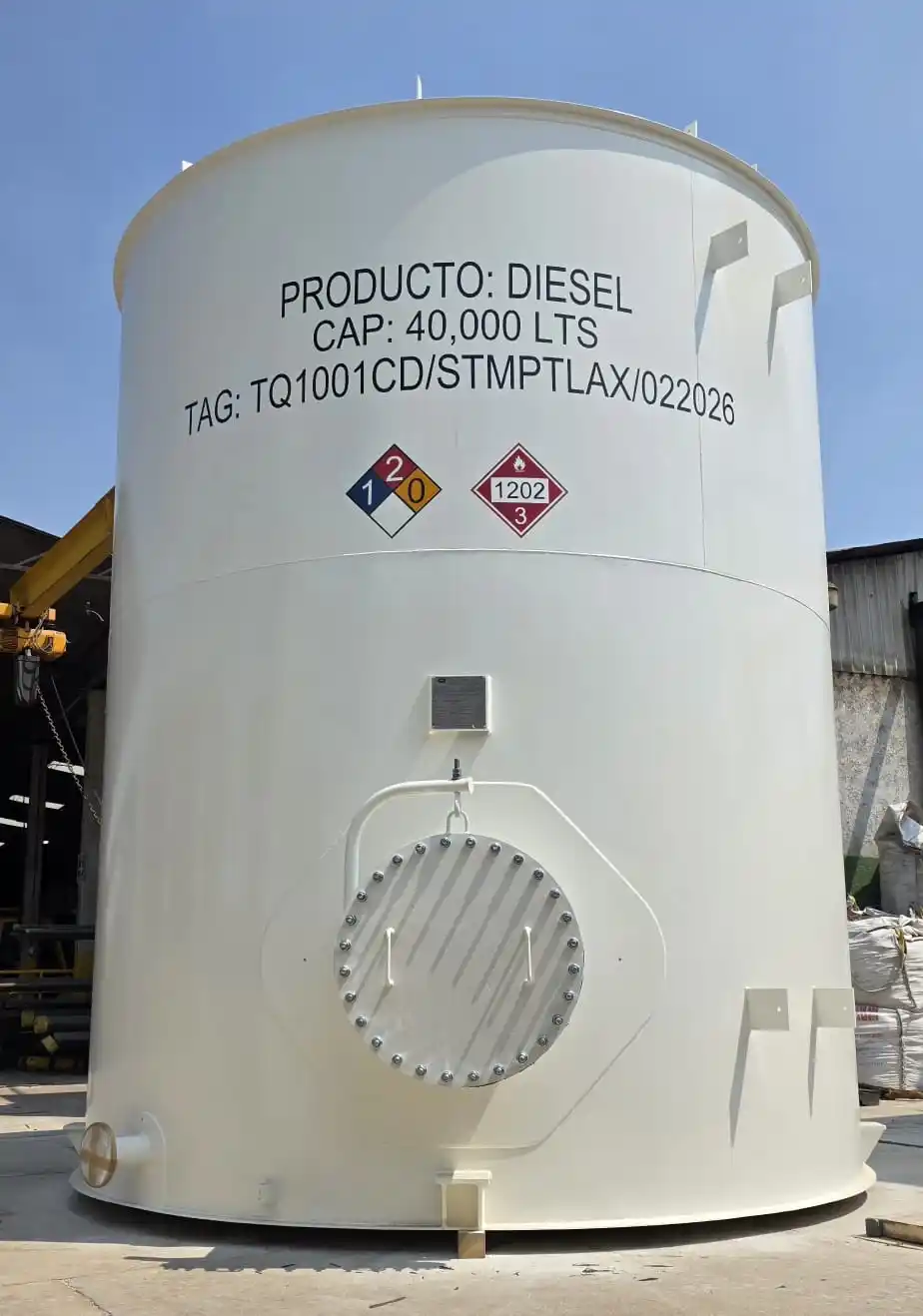 tanque de almacenamiento de diesel